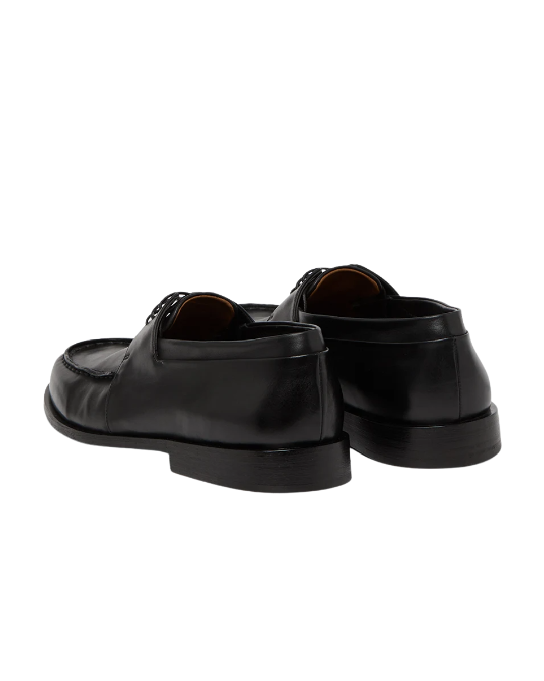 Mocasso Black Leather Loafers