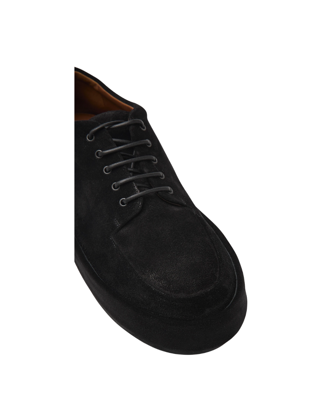 Cassapelle Black Leather Derby Shoes