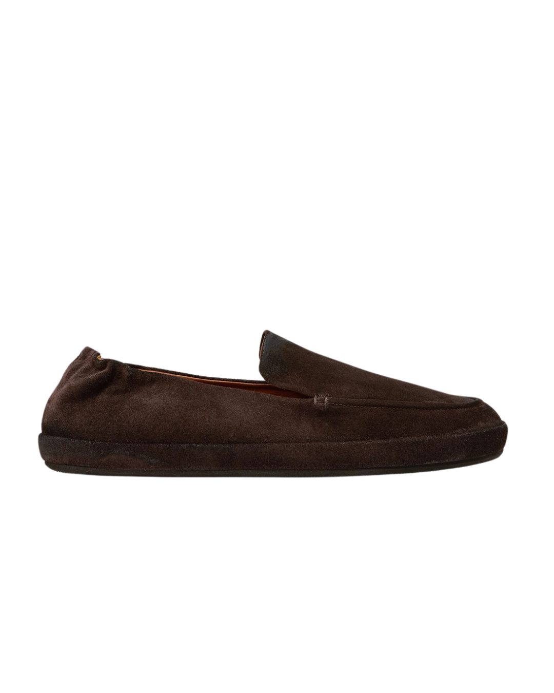 Scatopelle Dark Brown Suede Loafers
