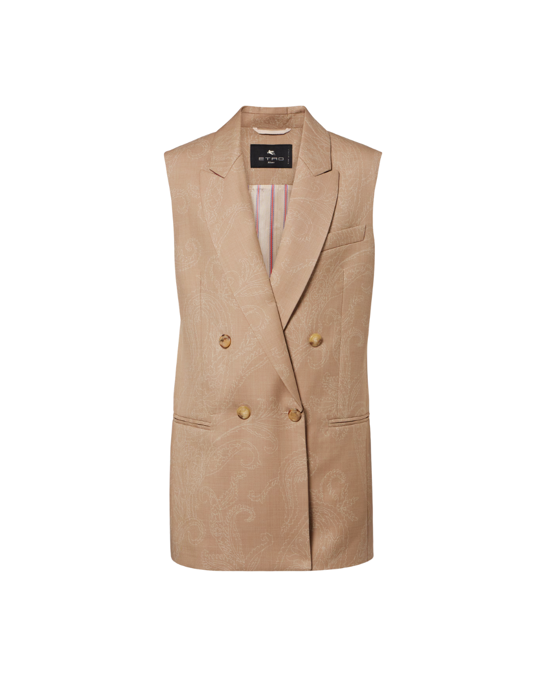 Wool Jacquard Vest