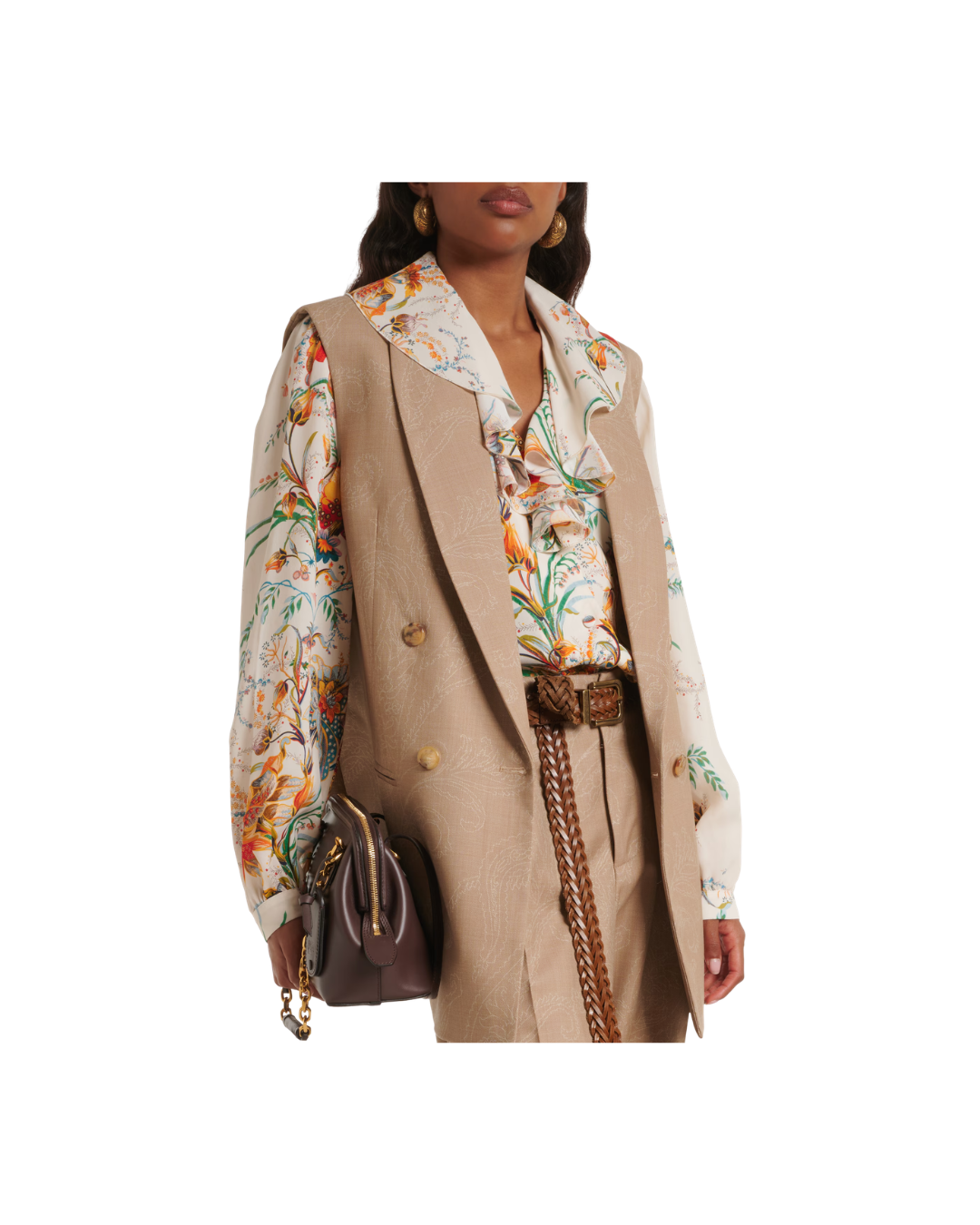 Wool Jacquard Vest
