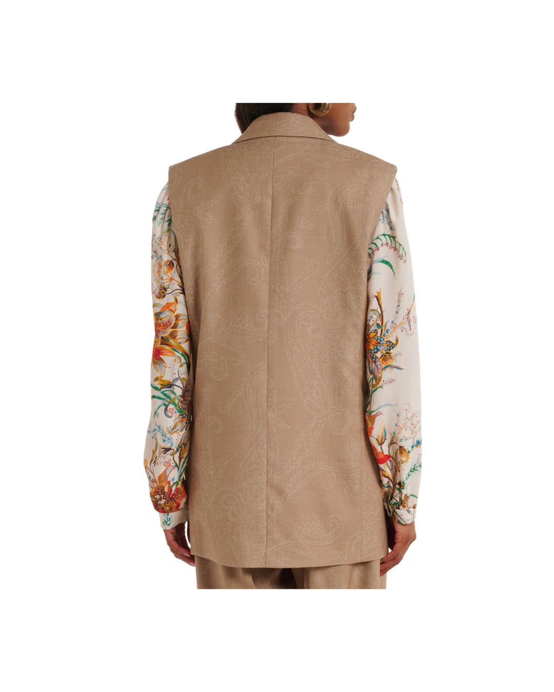 Wool Jacquard Vest