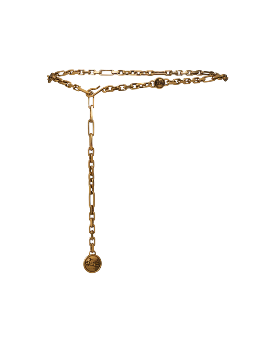 Pegaso Chain belt With Coins