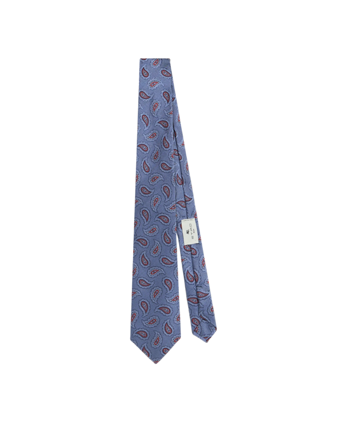 Silk Jacquard Tie With Paisley Motif