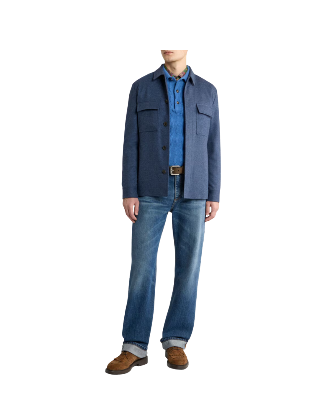 Patch Pkt Shirt Jacket