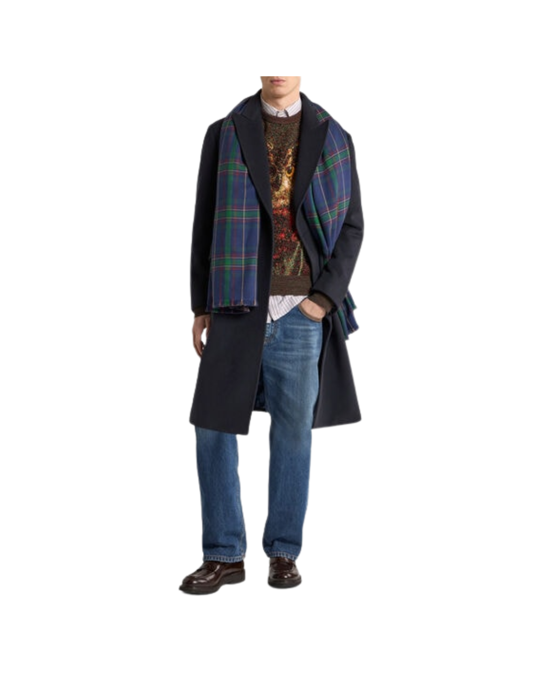 Double-breasted Cashmere Coat