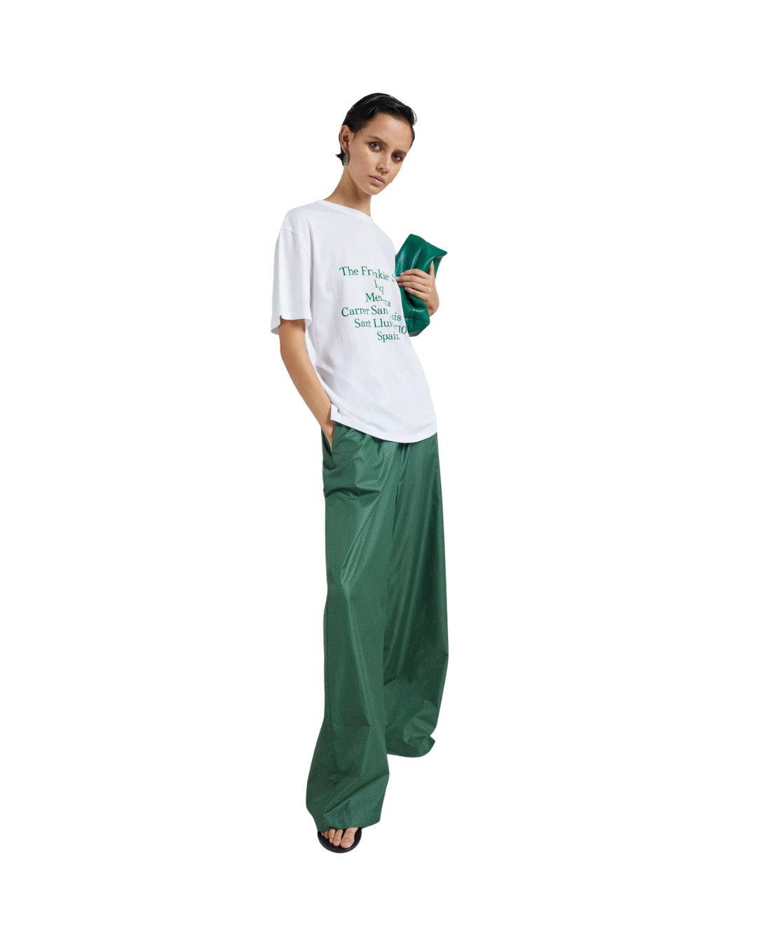 Baxter Perforated Track Pants