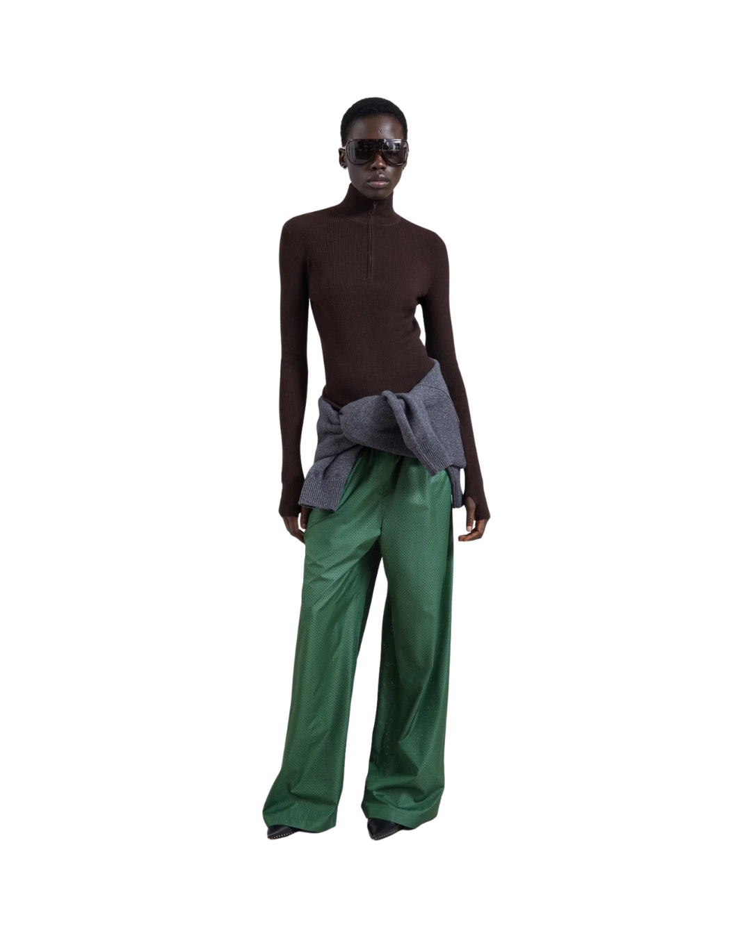 Baxter Perforated Track Pants