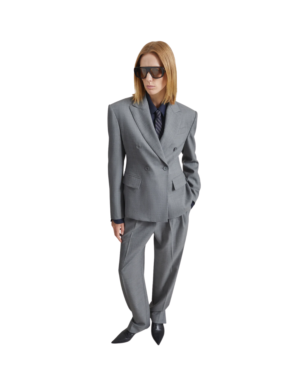 Doyer Pleated Trousers