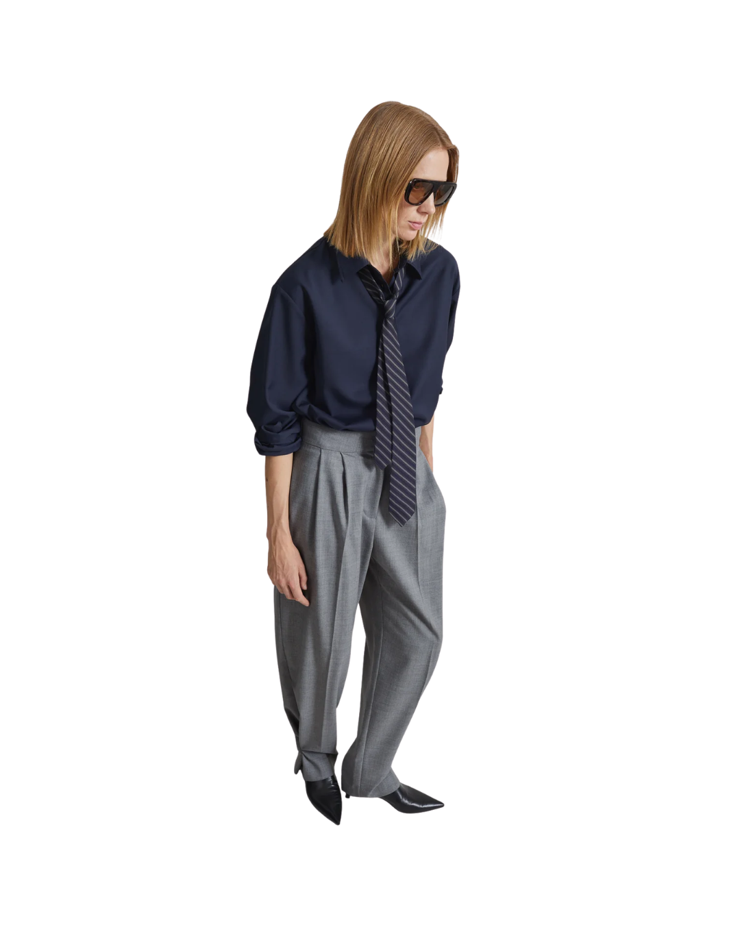 Doyer Pleated Trousers