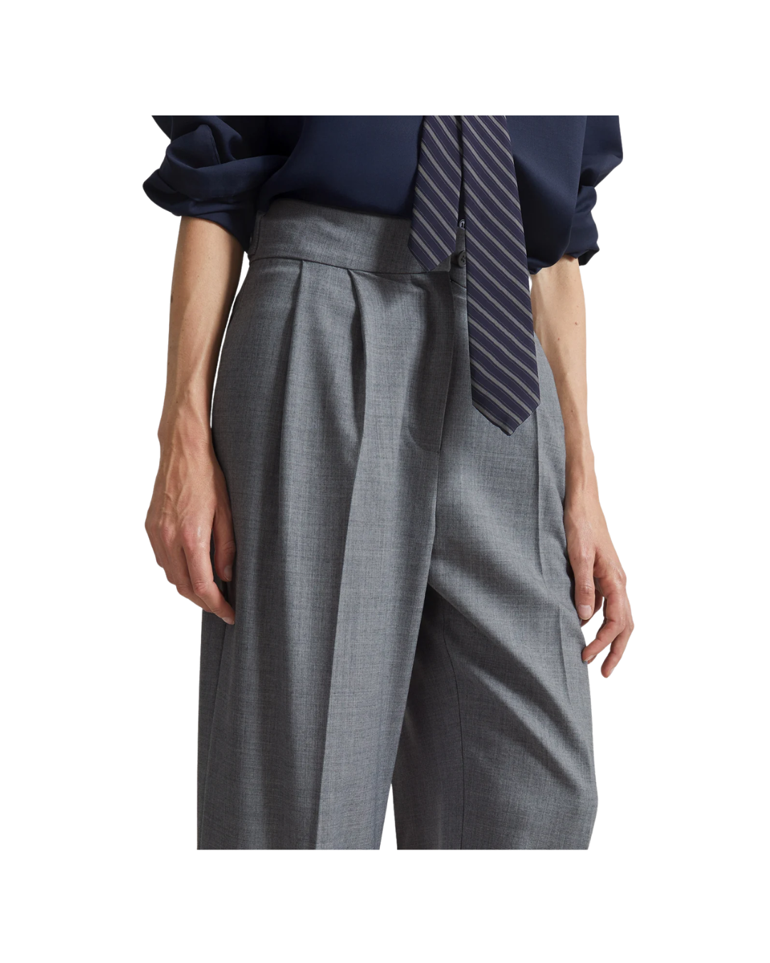 Doyer Pleated Trousers