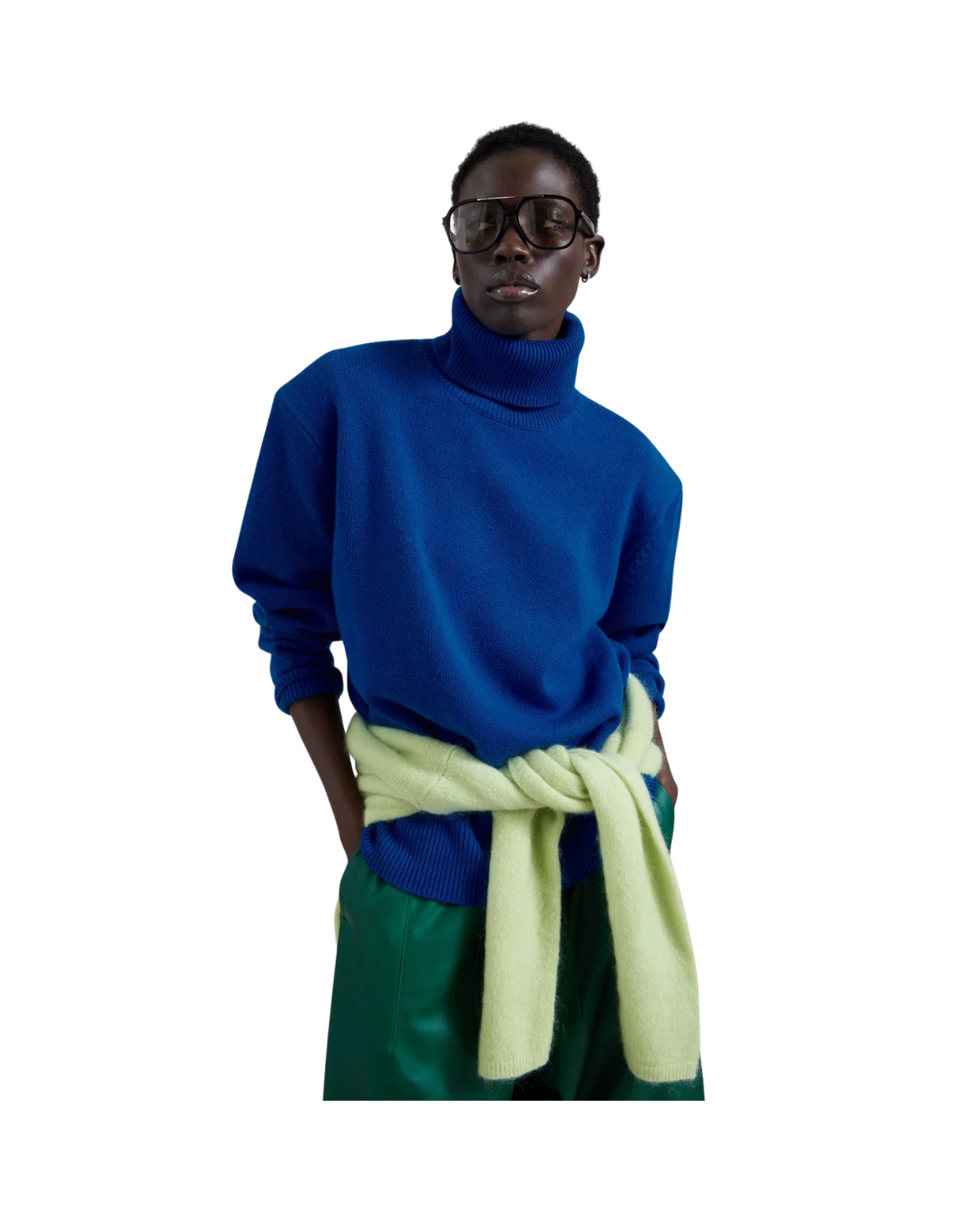 Gala Padded Knit Turtleneck