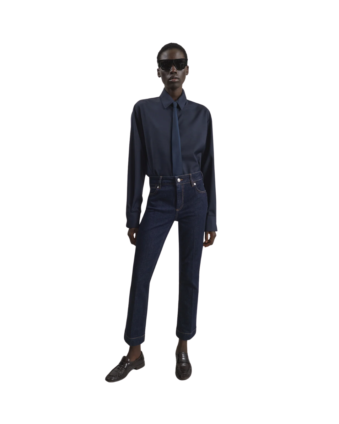 Peri Tie Neck Shirt