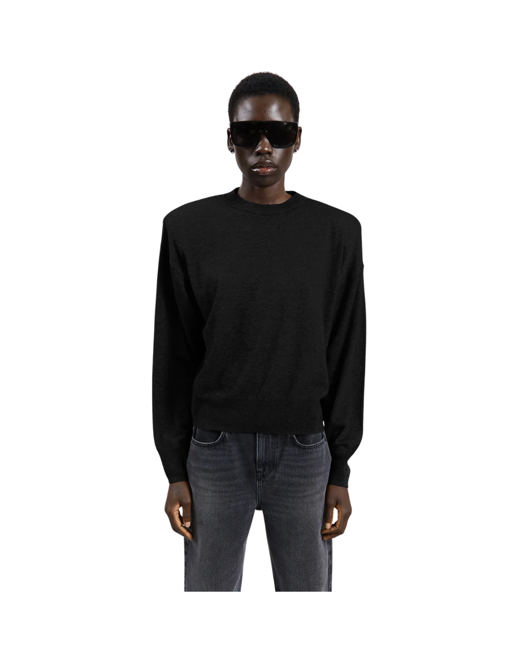 Rue Padded High Neck Sweater