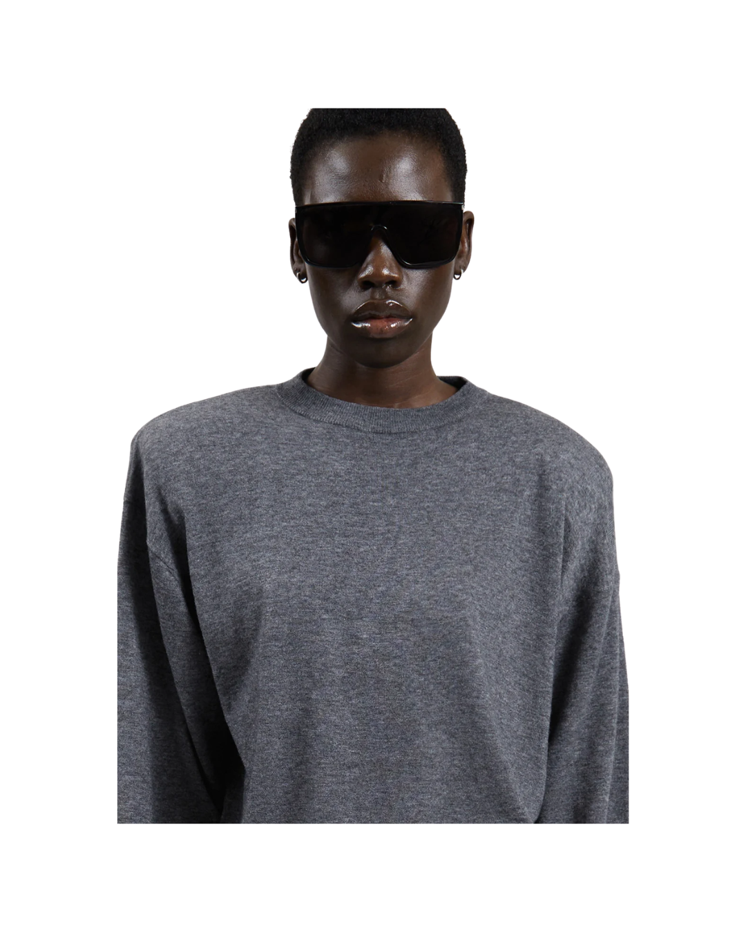 Rue Padded High Neck Sweater