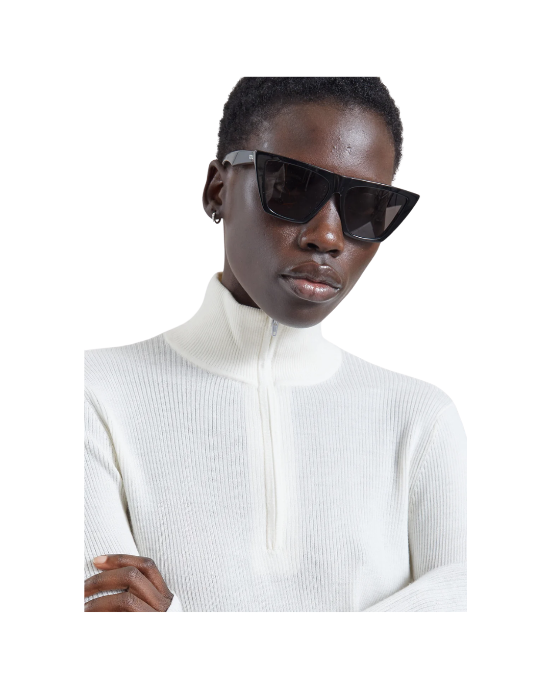 Sade Knit Zip Sweater
