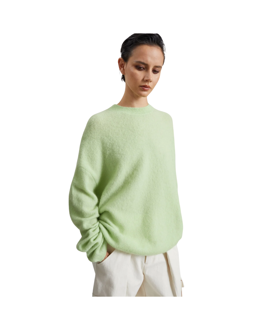 Timea Mohair Fuzzy Sweater