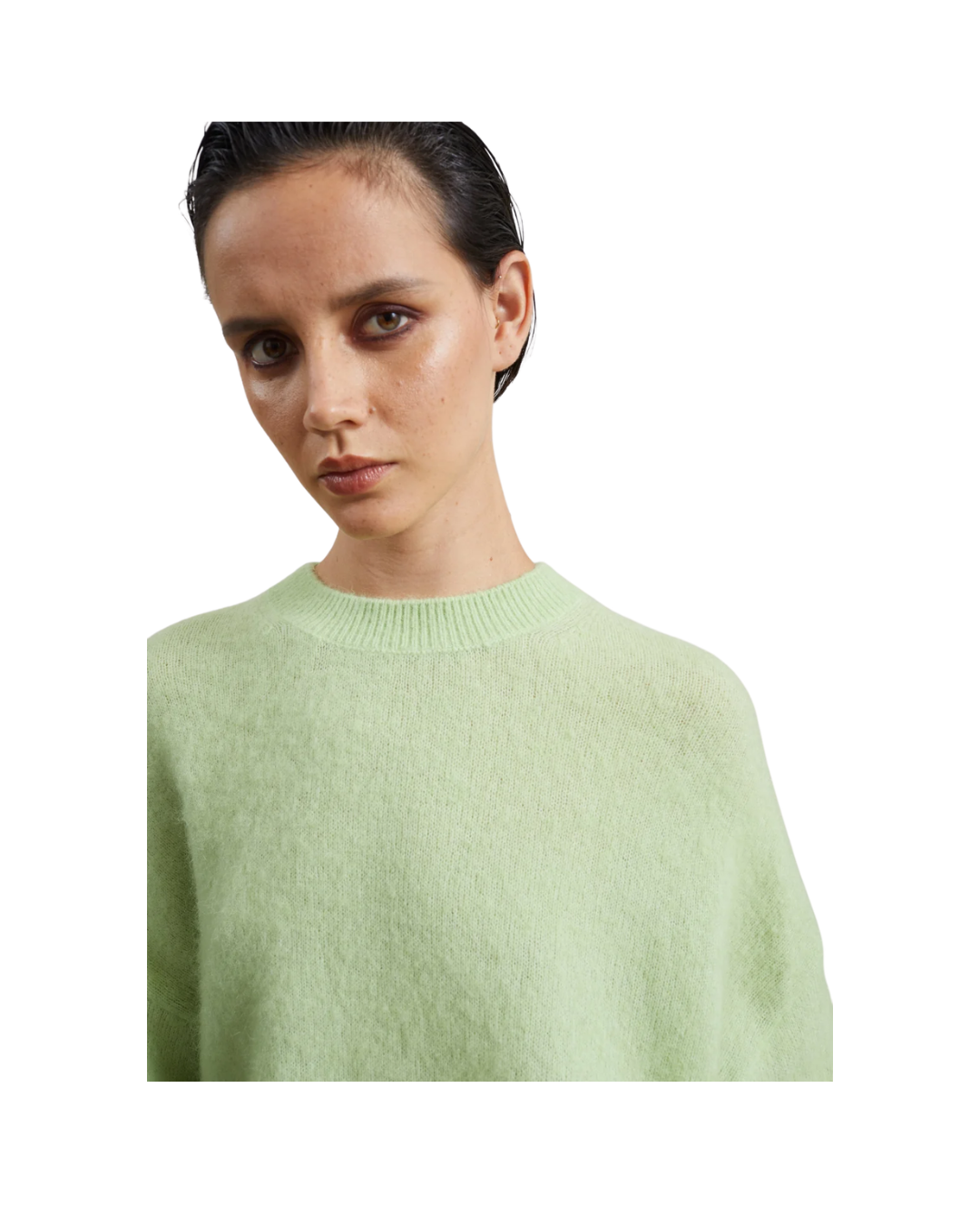 Timea Mohair Fuzzy Sweater
