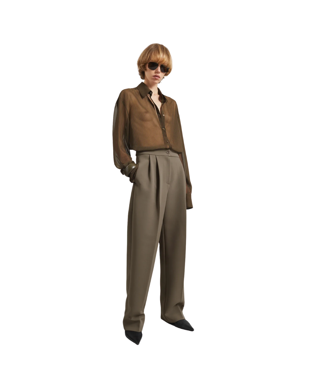 Doyer Pleated Trousers
