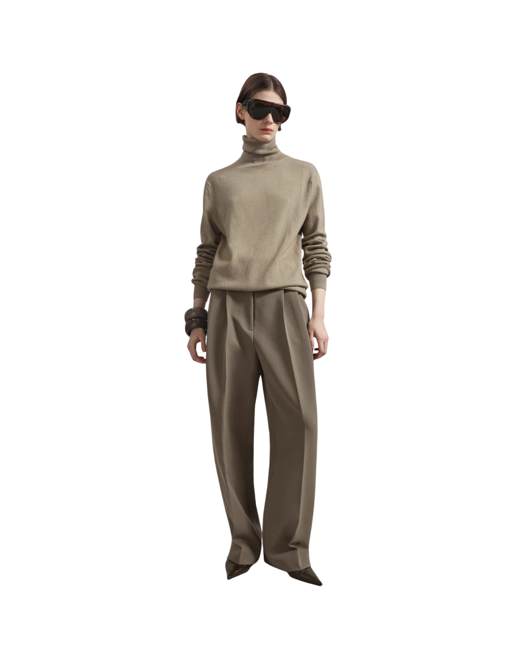 Doyer Pleated Trousers