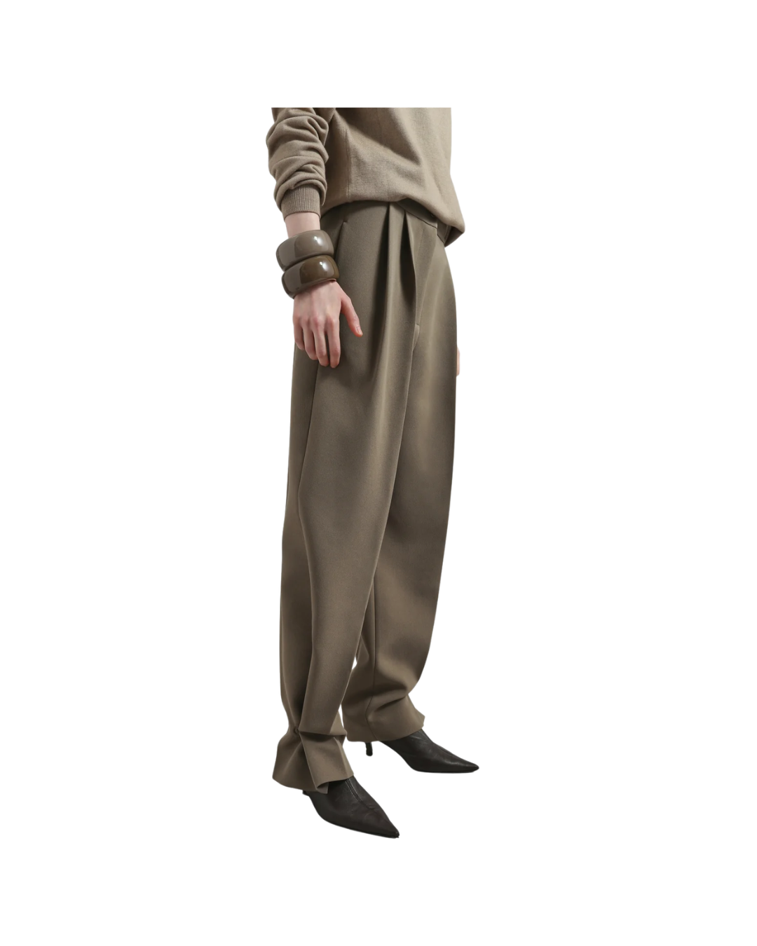 Doyer Pleated Trousers