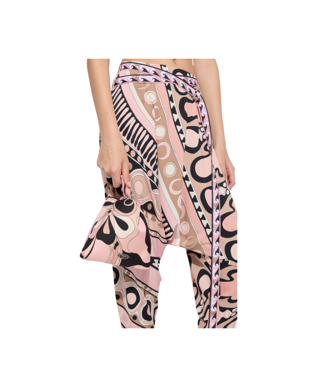 Orchidee Print Emilio Silk Bag