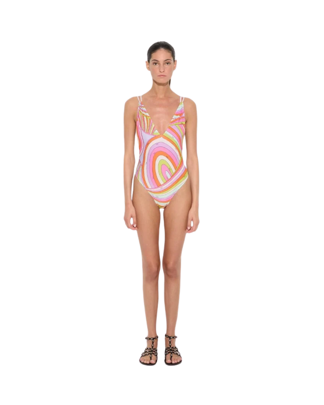Iride Print Swimsuit