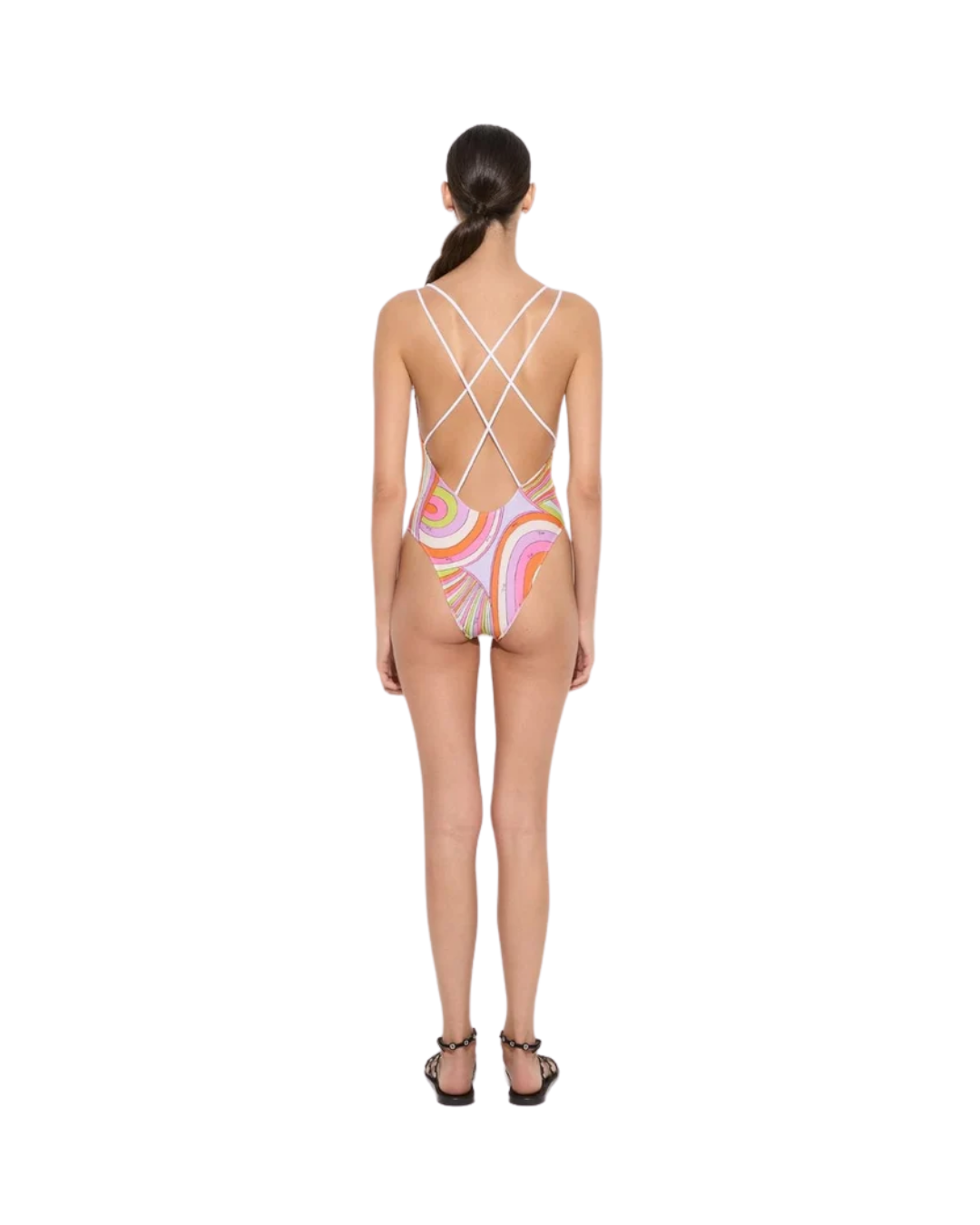 Iride Print Swimsuit