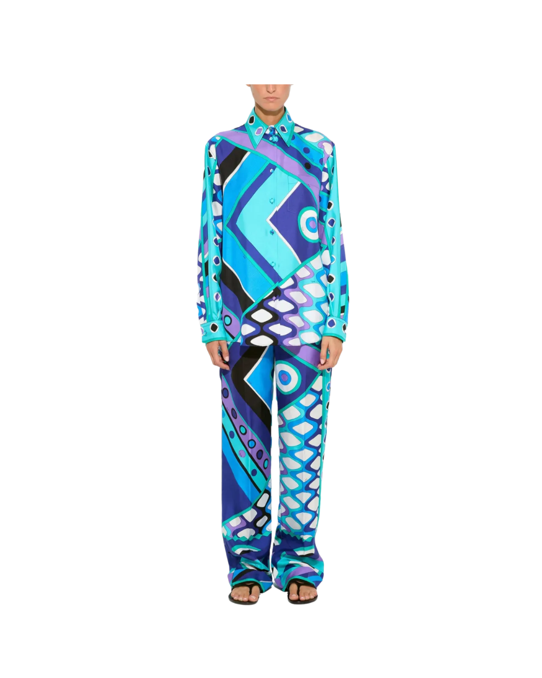 Vivara Print Silk Shirt