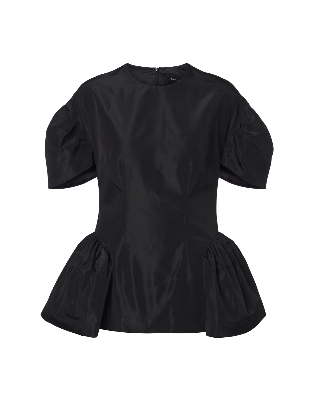 Sculpted Peplum Top