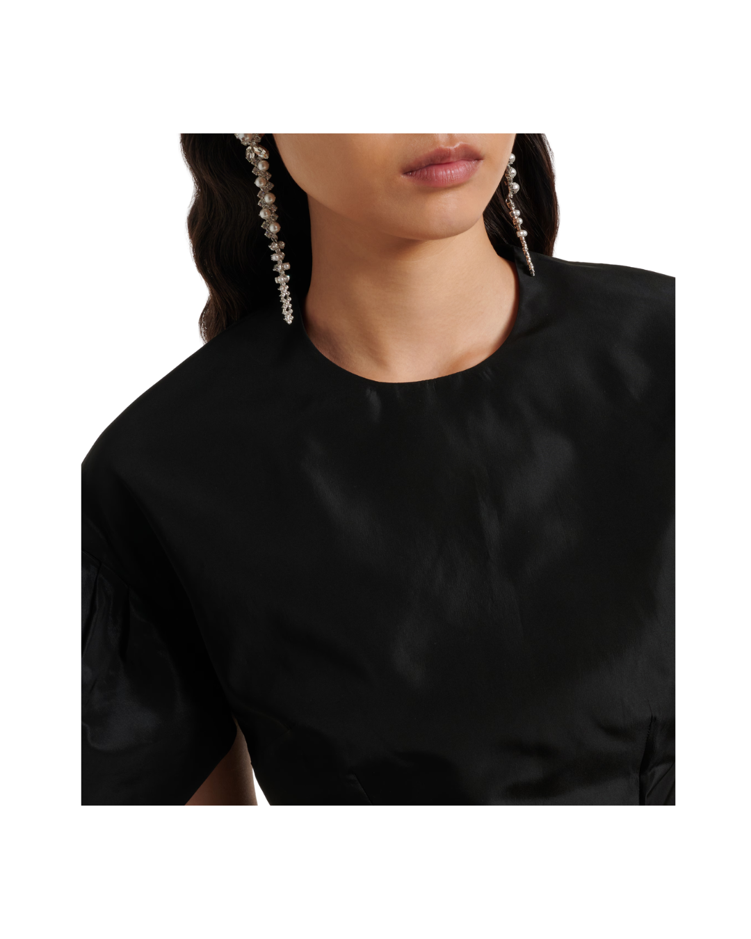 Sculpted Peplum Top