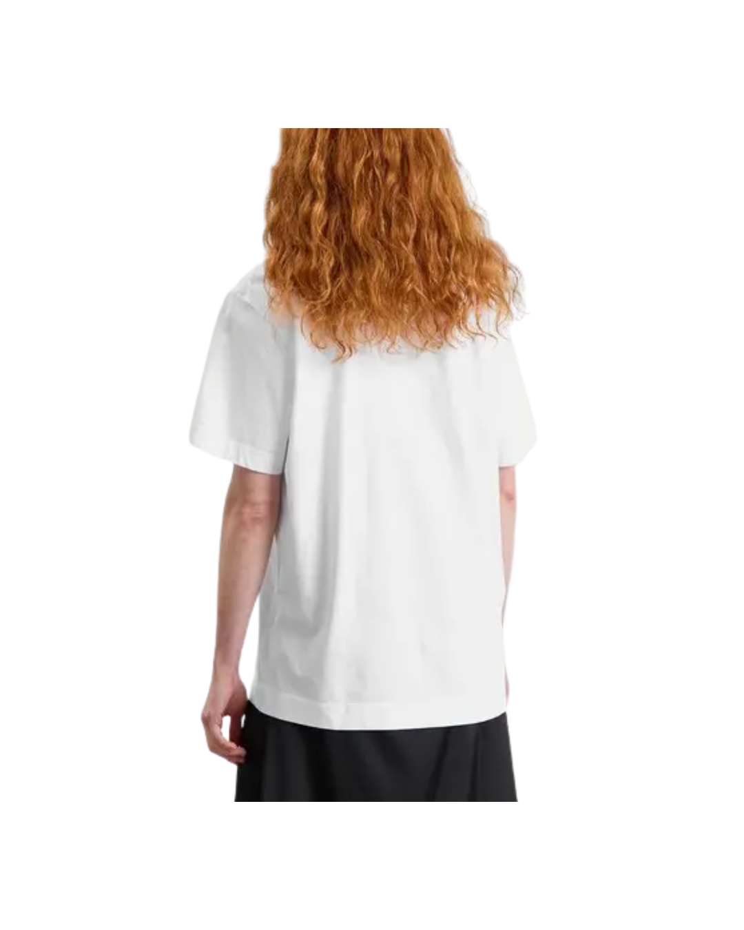 Patchwork Satin Trompe L'oeil Print T-shirt