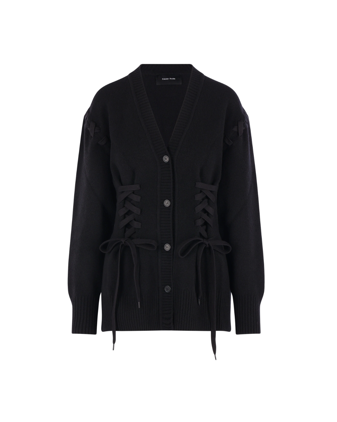Merino Sculpted Corset Cardigan
