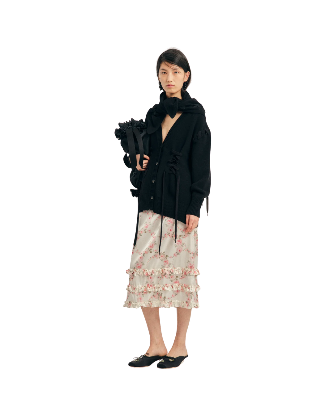 Merino Sculpted Corset Cardigan