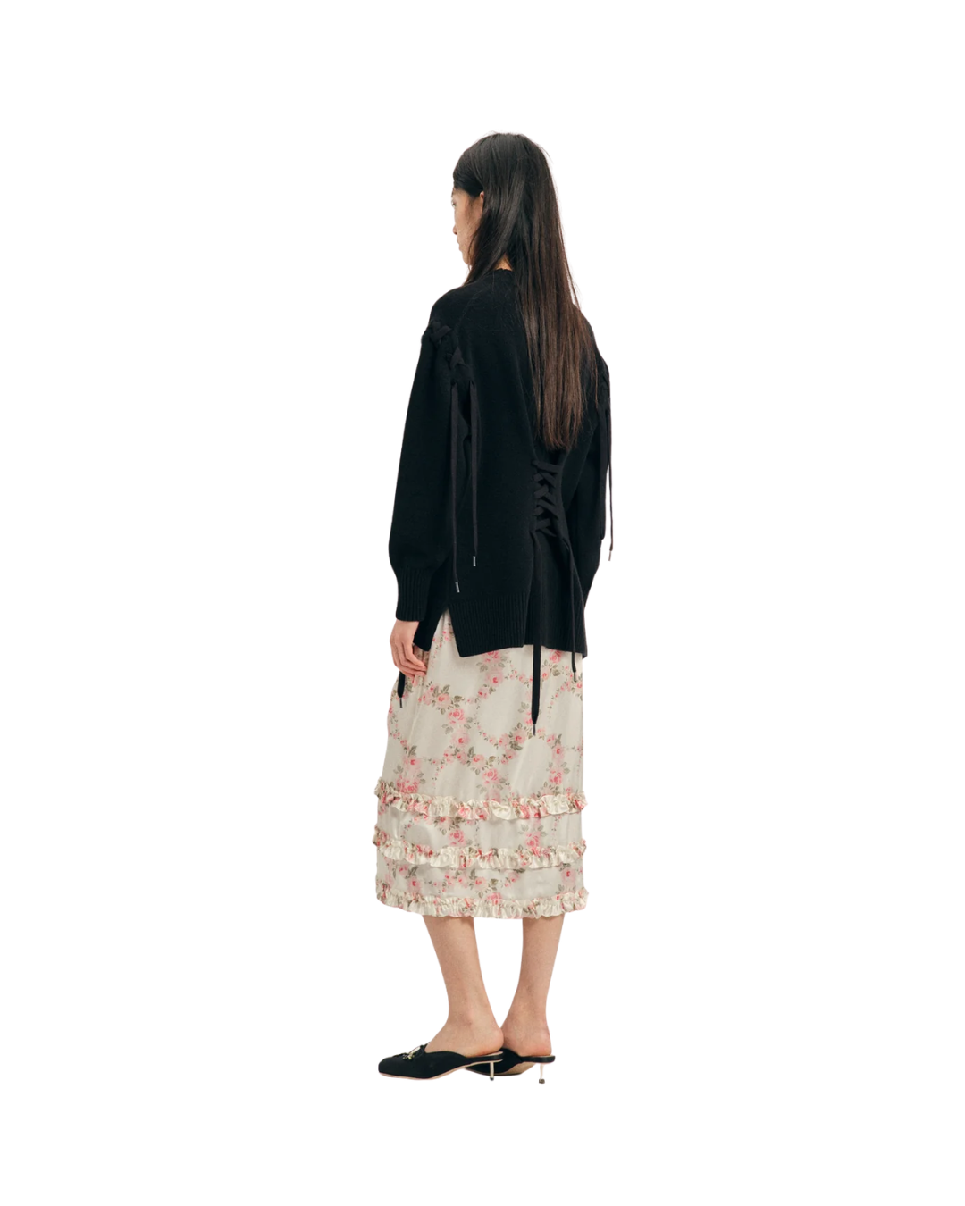 Merino Sculpted Corset Cardigan