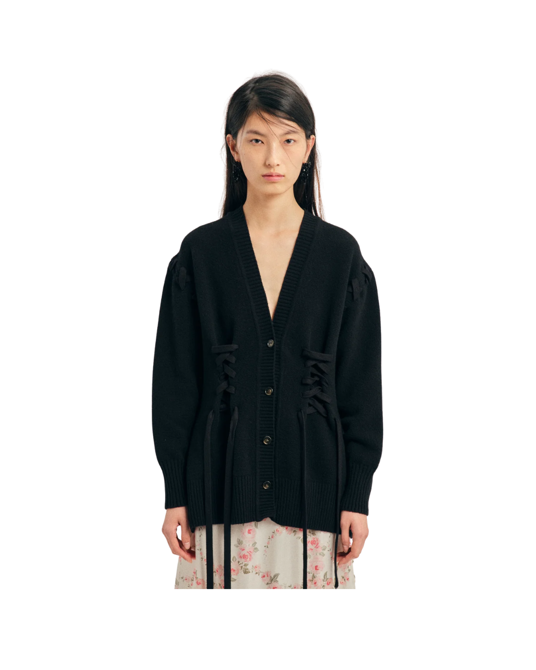 Merino Sculpted Corset Cardigan