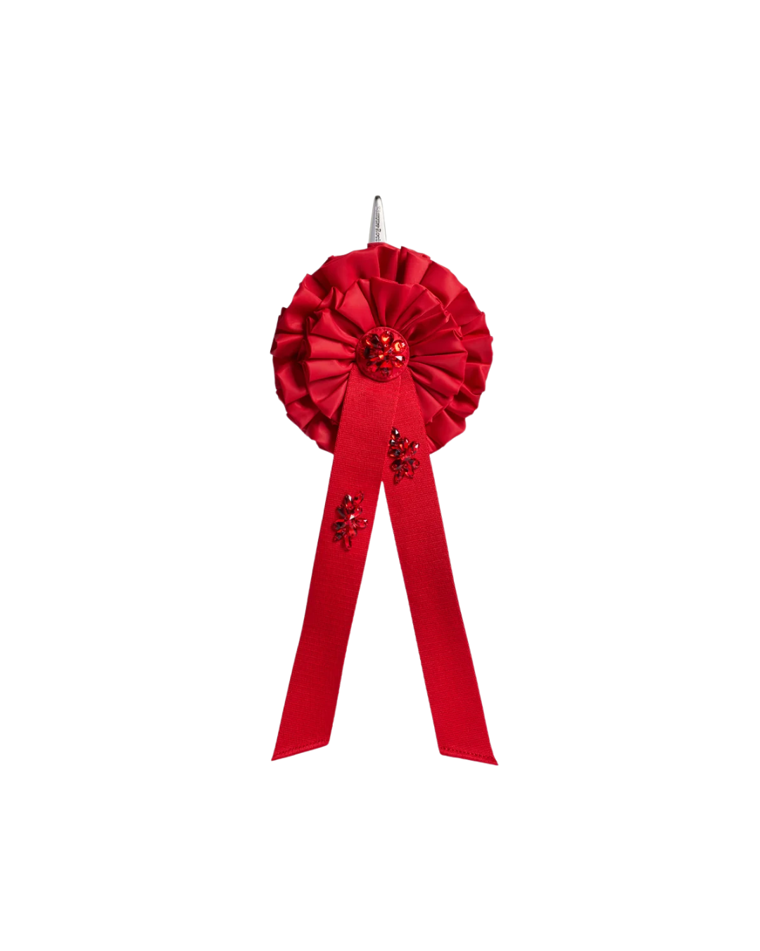 Embellished Ribbon Rosette Coin Purse