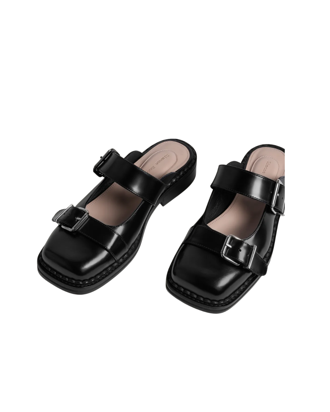 Buckle Mary Jane Mule