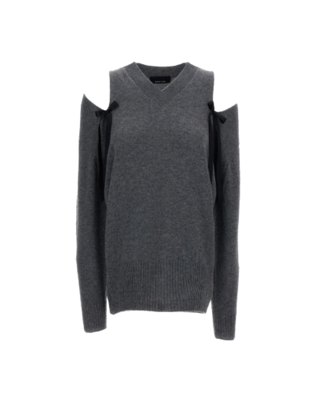 Relaxed Cashmere Slash V-neck Jumper