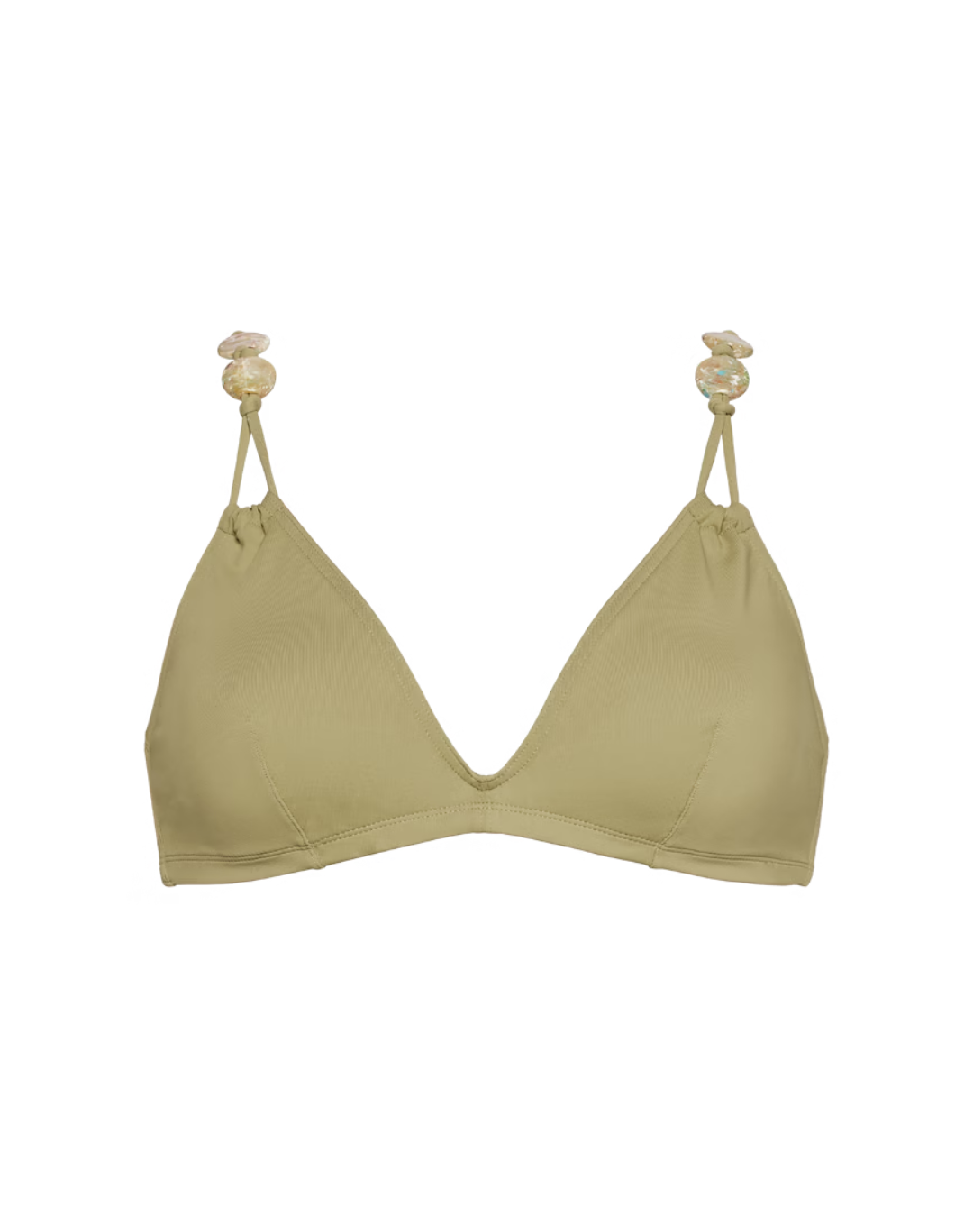 Edina Alligator Bikini Top