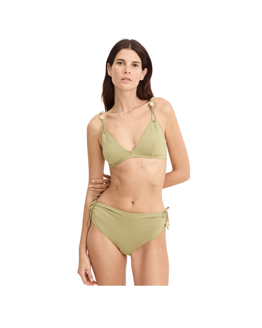 Edina Alligator Bikini Top