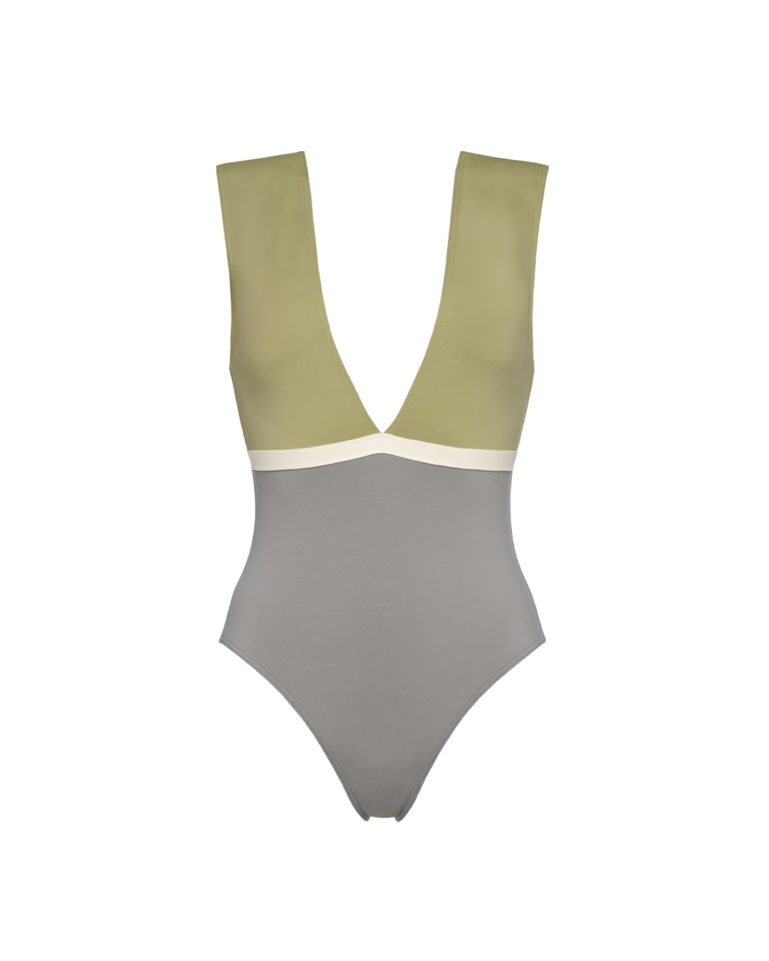 Macadamia Alligator / Argent Swimsuit