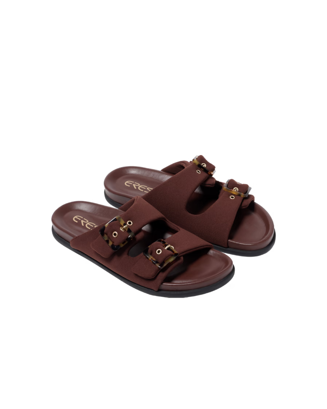 Izia Chocolat Noir Mules