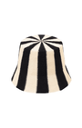 Alternatif Rayure Noire Hat