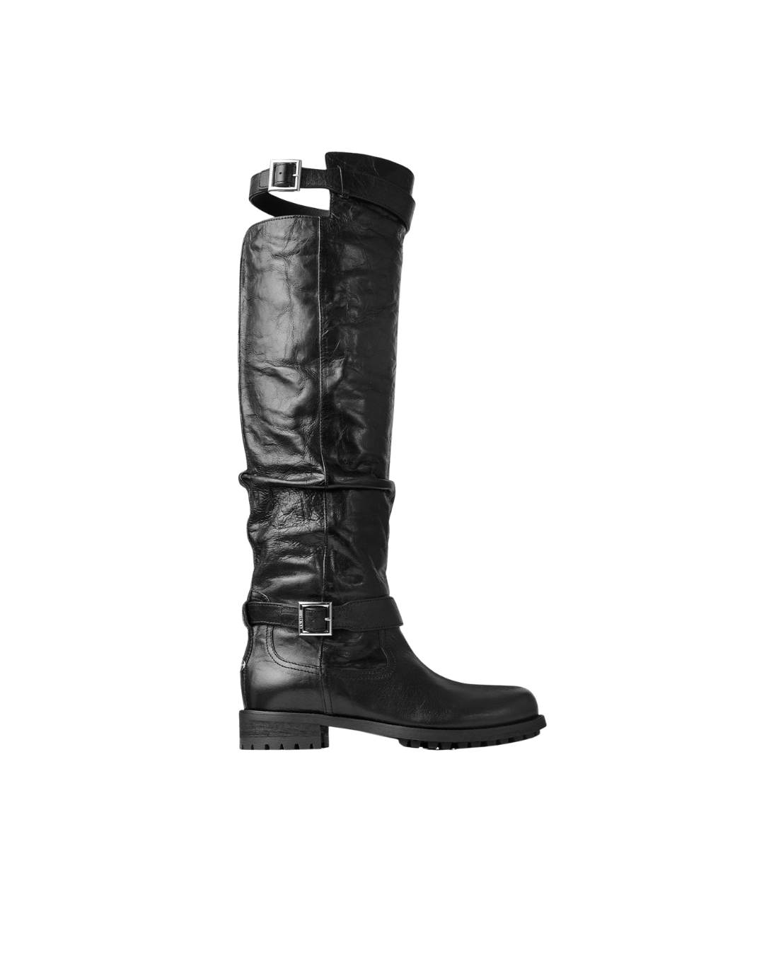 Biker Knee Boot