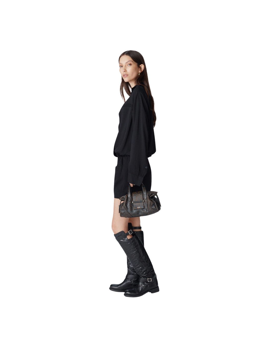 Biker Knee Boot