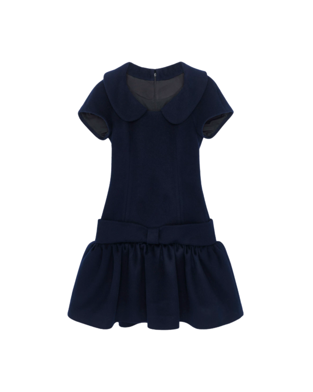 Bow Belted Short Sleeve Dress