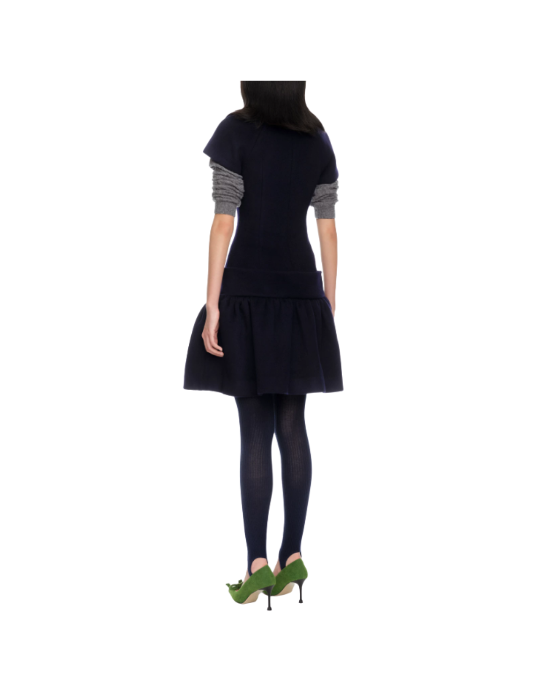 Bow Belted Short Sleeve Dress
