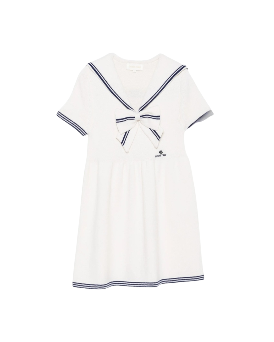 Sailor Collar Knit Dress
