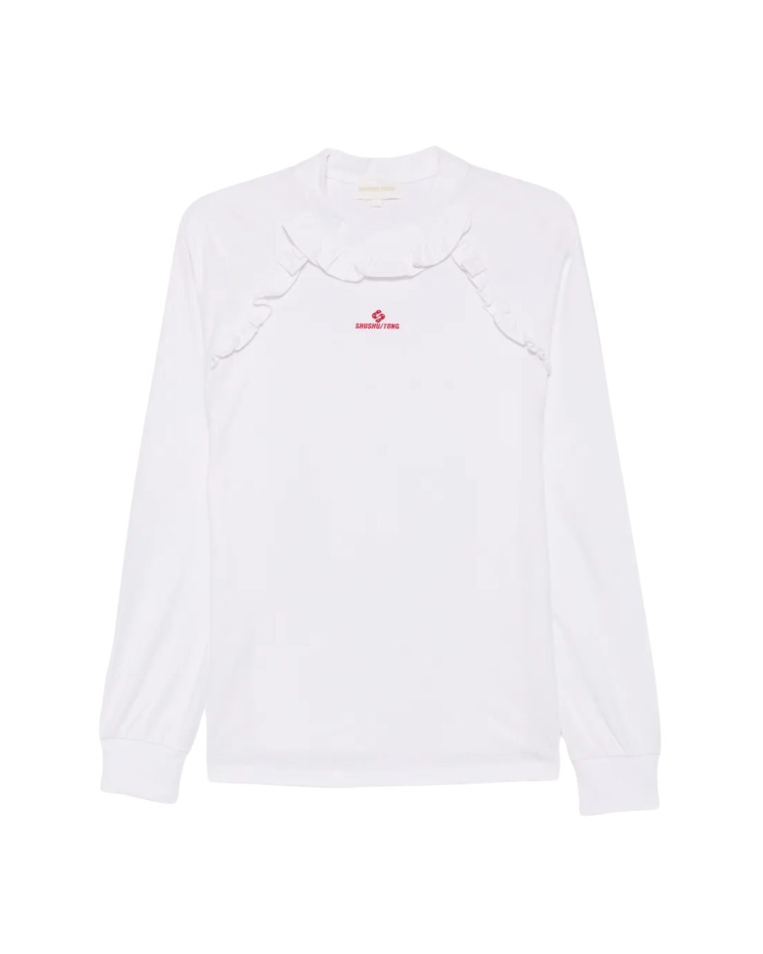 Lace Trim Long Sleeve T-Shirt